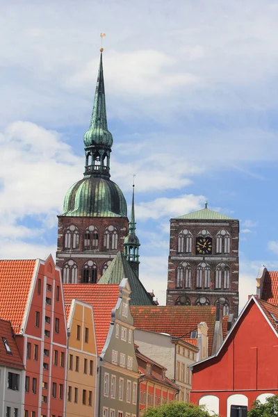 Stralsund Hanseatic Town Pomeranian Part Mecklenburg Vorpommern Germany — Foto de Stock