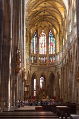 Prague, Çek Cumhuriyeti, st. vitus Katedrali.