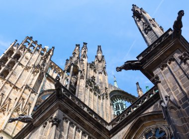 Prague, Çek Cumhuriyeti, st. vitus Katedrali.