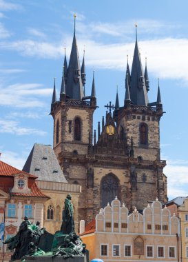 Prague.Czech Cumhuriyeti. Tyn Kilisesi.