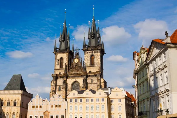 Prague.tschechische Republik. tyn-Kirche. — Stockfoto