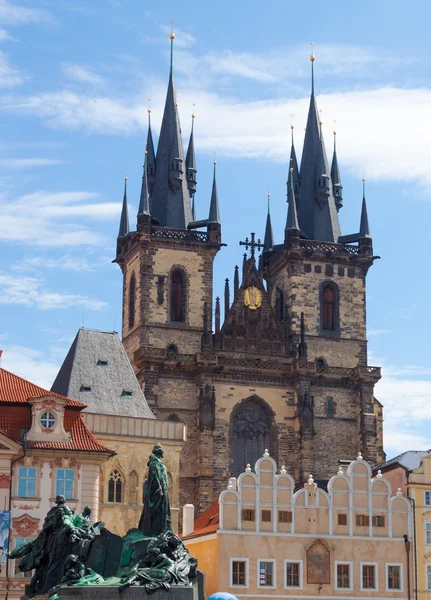 Praga.República Checa. Igreja Tyn . — Fotografia de Stock