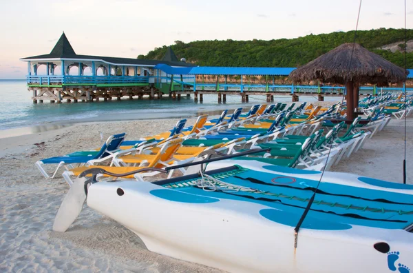 Baía de Dickenson, Antigua — Fotografia de Stock