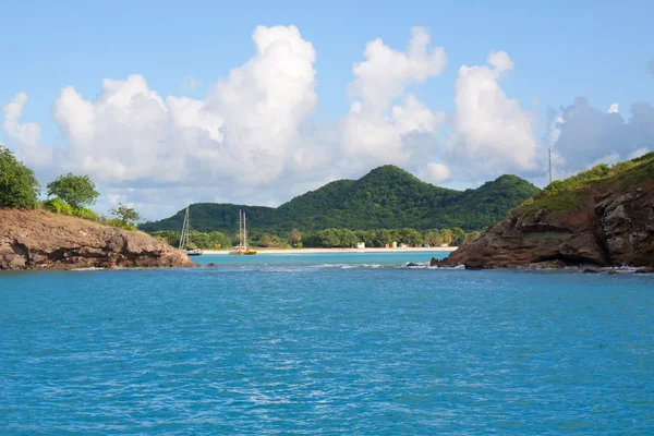 Wycieczka katamaranem do antigua — Zdjęcie stockowe