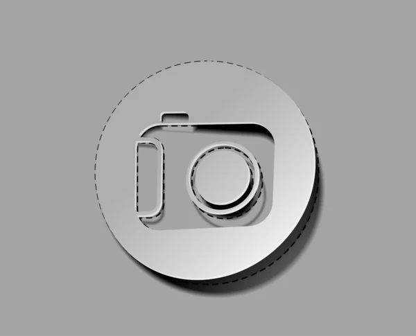 Vector camera icon — Stock Vector