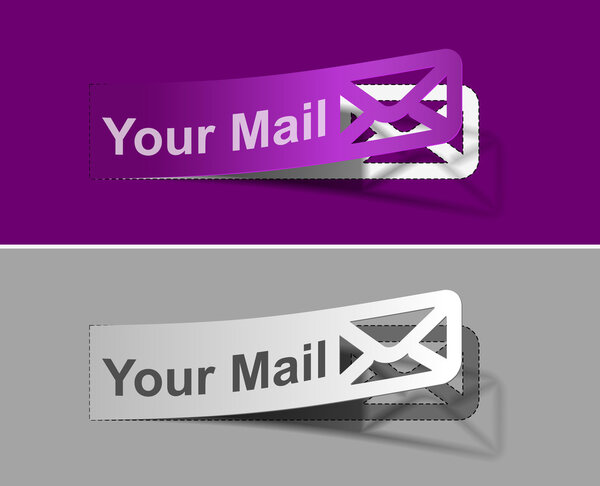 Дизайн этикеток электронной почты
