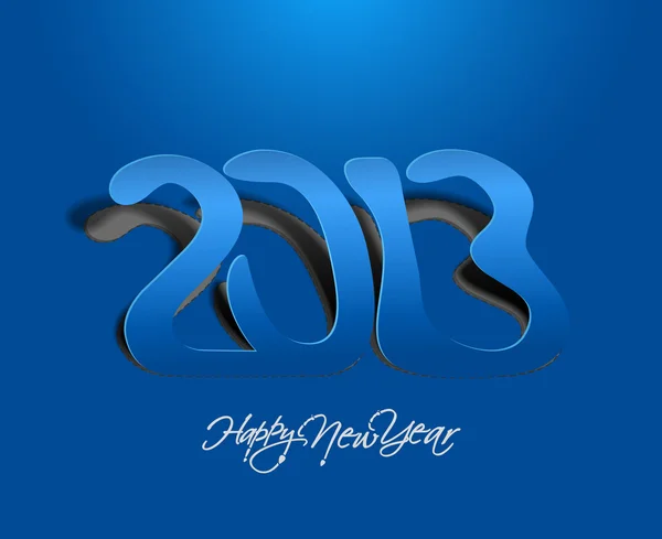 新的一年 2013 — 图库矢量图片