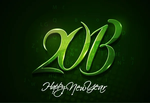Nouvel An 2013 — Image vectorielle