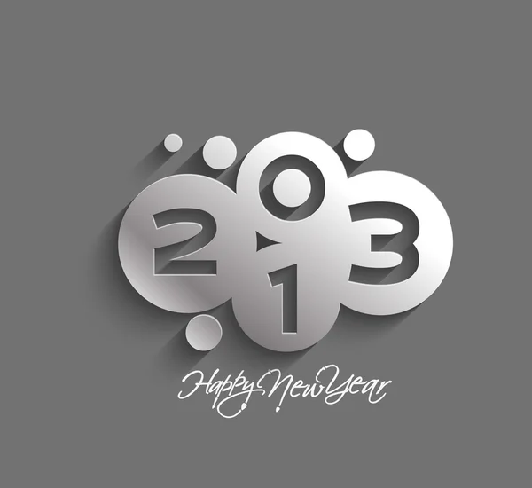 Happy new year 2013 — Stock Vector