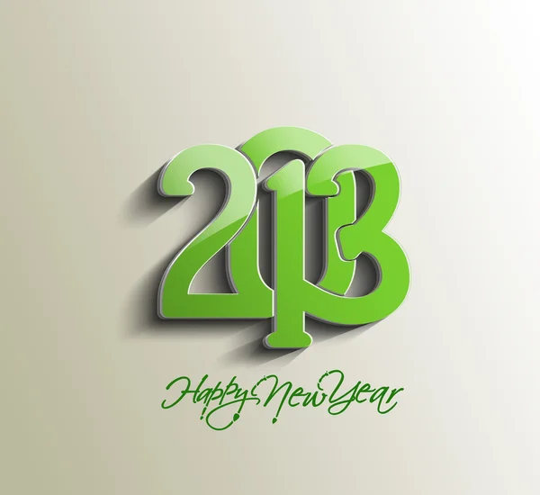 Feliz Ano Novo 2013 — Vetor de Stock