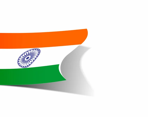 Drapeau Inde — Image vectorielle