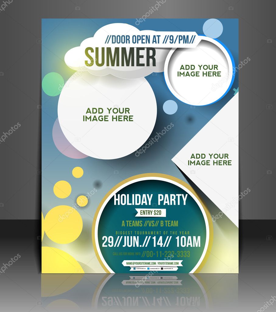 Vector business brochure, flyer, magazine cover & poster template