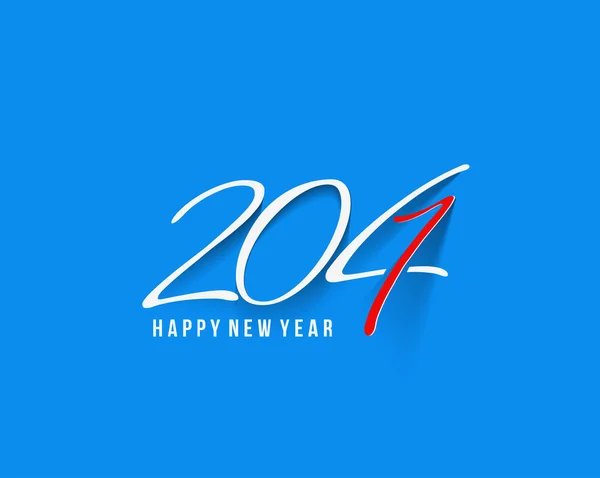 Happy new year 2014 Text Design — Stock Vector