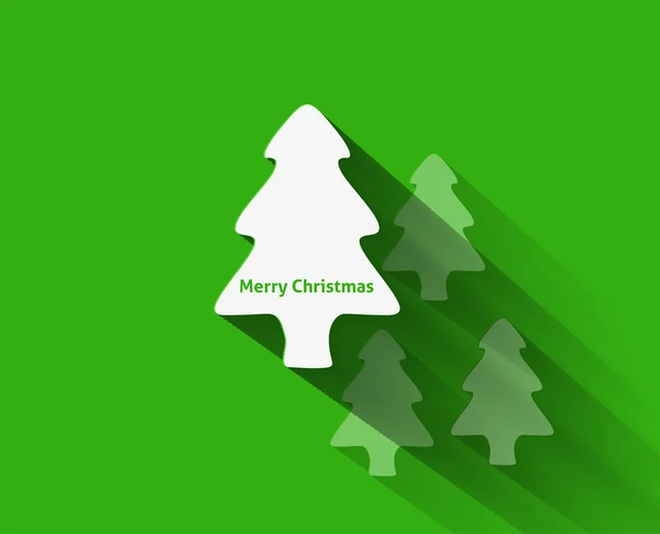 Christmas Tree Background — Stock Vector