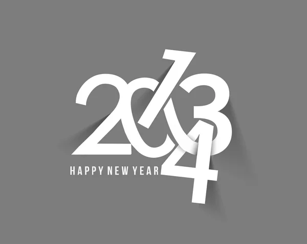 Szczęśliwego Nowego Roku 2014 — Wektor stockowy