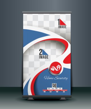 Ev Güvenlik Merkezi roll up banner