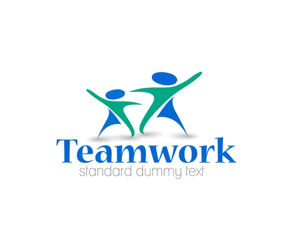 Symbol of Teamwork — Stock Vector