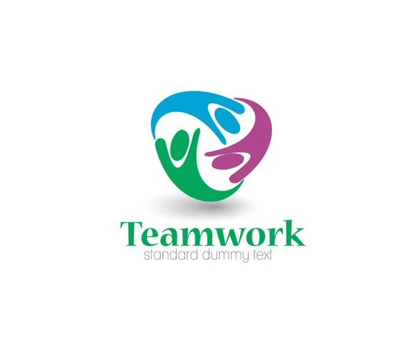 Symbol of Teamwork — Stock Vector