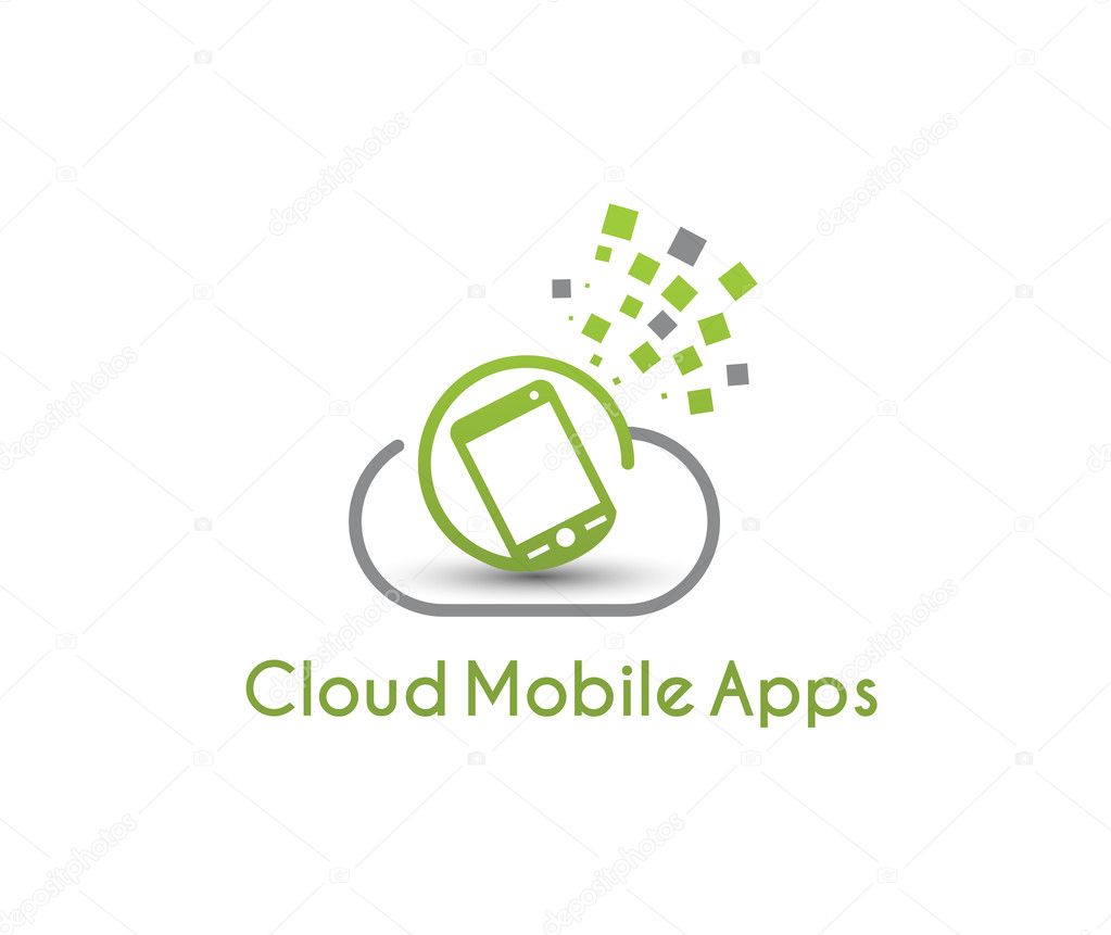 Symbol of Cloud Mobile Apps