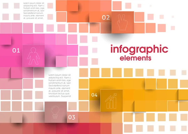 Infográfico de negócios — Vetor de Stock