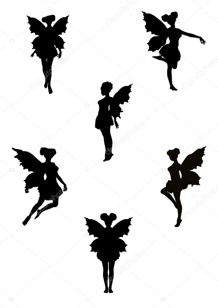 妖精のシルエットストックベクター ロイヤリティフリー妖精のシルエットイラスト Depositphotos 妖精のシルエットストックベクター ロイヤリティフリー妖精のシルエットイラスト Depositphotos