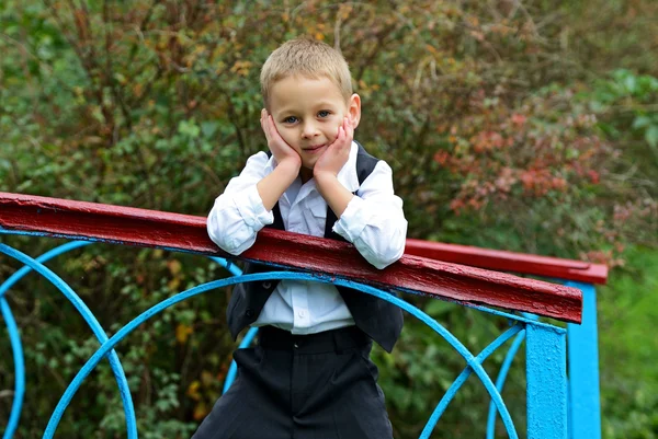 Boy in the park — Stock Photo, Image