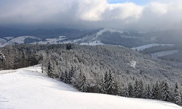 Krajobraz zimowy — Zdjęcie stockowe