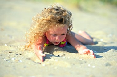 Bir kızın portresi.