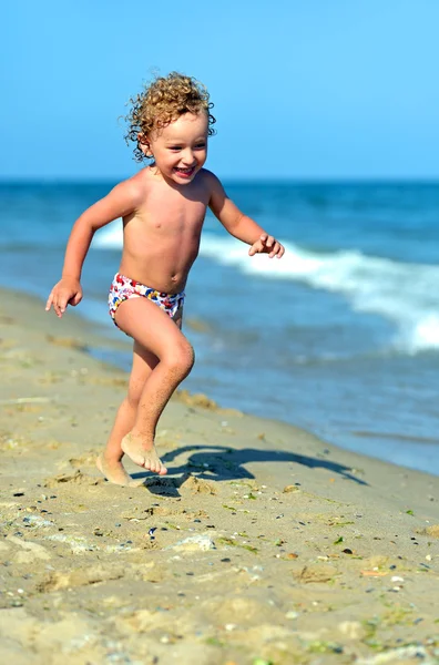 Ragazzo biondo — Foto Stock