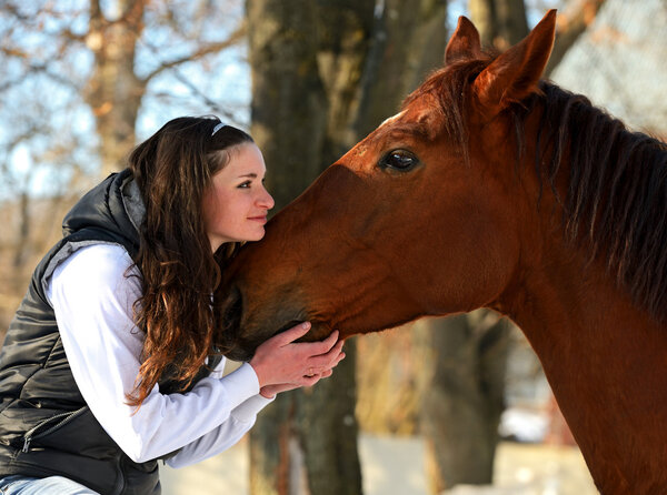 Girl with Horse