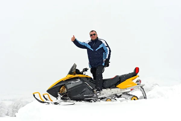 Snowmobile — Φωτογραφία Αρχείου