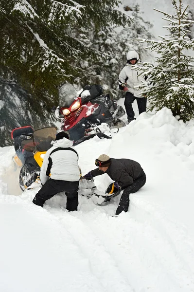 Móvel de neve — Fotografia de Stock