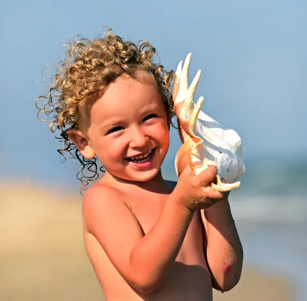 Blond boy — Stock Photo, Image