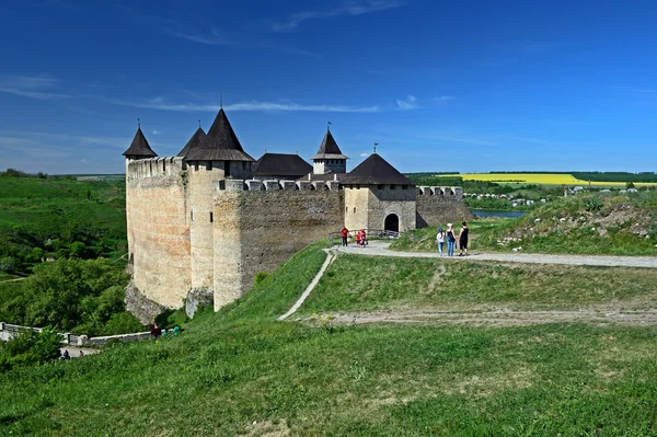 Khotyn fortress — Stock Photo, Image