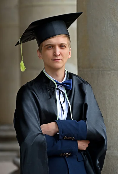 A graduate of the European University — Stock Photo, Image