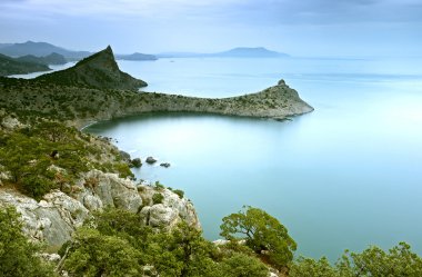 Kırım'ın sonbahar manzarası
