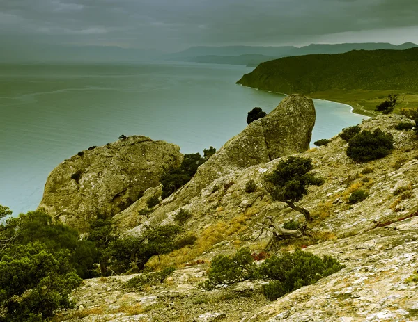 Прогулка по осеннему Крыму — стоковое фото