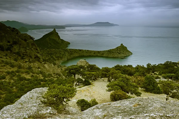 Прогулка по осеннему Крыму — стоковое фото