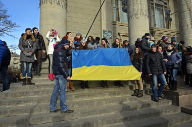 Ukrayna'da grevler ve gösteriler ve