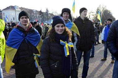 Ukrayna'da grevler ve gösteriler ve