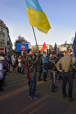 Ukrayna'da grevler ve gösteriler ve