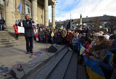 Ukrayna'da grevler ve gösteriler ve