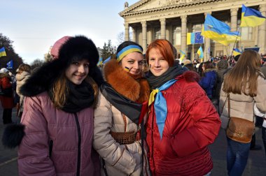 Ukrayna'da grevler ve gösteriler ve