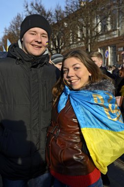 Ukrayna'da grevler ve gösteriler ve