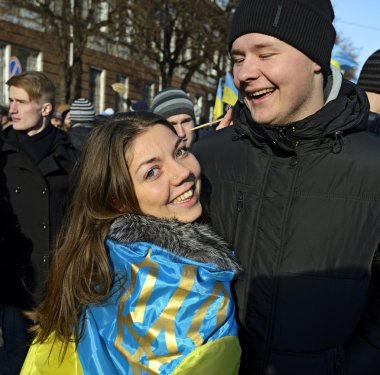 Ukrayna'da grevler ve gösteriler ve