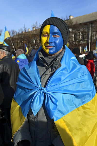 Rallies and strikes in Ukraine