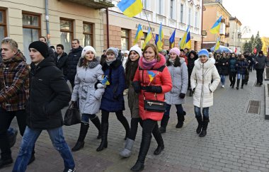 Ukrayna'da grevler ve gösteriler ve