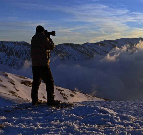 Day is in mountains — Stock Photo, Image