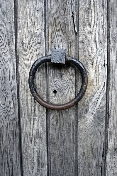 Porta em Fortaleza em Olesko — Fotografia de Stock