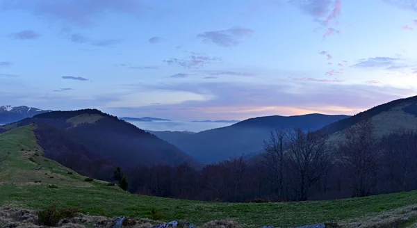 Karpatische berglandschap — Stockfoto